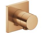 Keuco IXMO Pure Absperrventil 59541030102 Bronze gebürstet, Unterputz Montage, eckig, Schlauchanschluss, für 1 Verbraucher