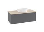 Villeroy & Boch Antao Waschtischunterschrank 1000x360x500mm K31113GK mit Struktur FK/AP: GK/3