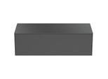 Ideal Standard Conca Waschtisch-Unterschrank T4314Y2 ohne Ausschnitt, 1 Auszug, 120x50,5x37 cm, Anthrazit matt lackiert