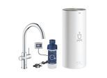 Grohe Red Duo Küchenarmatur 30079001 chrom, L-Size, C-Auslauf, mit Boiler