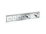 hansgrohe RainSelect Fertigmontageset 15381000 Unterputz-Thermostat, 3 Verbraucher, chrom