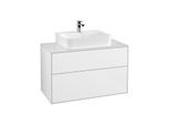 Villeroy & Boch Finion Unterschrank G10100GF 100x60,3x50,1cm, Glossy White Lacquer