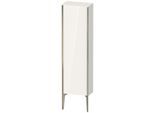 Duravit XViu Halbhochschrank XV1315RB185 40x24x133cm, champagner matt, Tür rechts, weiß hochglanz