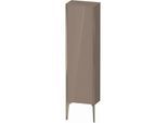 Duravit XViu Halbhochschrank XV1315RB186 40x24x133cm, champagner matt, Tür rechts, cappucino hochglanz
