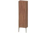 Duravit XViu Halbhochschrank XV1315LB179 40x24x133cm, champagner matt, Tür links, nussbaum natur