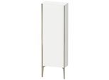 Duravit XViu Halbhochschrank XV1316RB118 50x24x133cm, champagner matt, Tür rechts, weiß matt