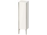 Duravit XViu Halbhochschrank XV1325LB185 40x36x133cm, champagner matt, Tür links, weiß hochglanz