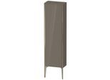 Duravit XViu Halbhochschrank XV1315RB189 40x24x133cm, champagner matt, Tür rechts, flannel grey hochglanz