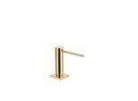 Dornbracht Spender 82439970-28 mit eckiger Rosette 55 x 55 mm, messing gebürstet