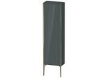 Duravit XViu Halbhochschrank XV1315LB138 40x24x133cm, champagner matt, Tür links, dolomiti grey hochglanz