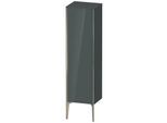 Duravit XViu Halbhochschrank XV1325LB138 40x36x133cm, champagner matt, Tür links, dolomiti grey hochglanz