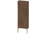 Duravit XViu Halbhochschrank XV1316RB121 50x24x133cm, champagner matt, Tür rechts, nussbaum dunkel