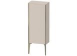 Duravit XViu Halbhochschrank XV1305RB191 40x24x89cm, champagner matt, Tür rechts, taupe matt