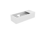 Keuco Edition 11 Unterschrank 31163300100 140 x 35 x 53,5 cm, LED, Lack Seidenmatt Weiss