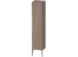 Duravit XViu Hochschrank XV1335RB186 40x36x177cm, champagner matt, Tür rechts, cappucino hochglanz