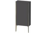 Duravit XViu Halbhochschrank XV1306RB149 50x24x89cm, champagner matt, Tür rechts, graphit matt