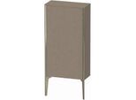 Duravit XViu Halbhochschrank XV1306LB111 50x24x89cm, champagner matt, Tür links, eiche kaschmir