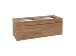 Villeroy und Boch Venticello Waschtisch-Unterschrank A94901RH 125,7x43,6x50,2cm, Griff Chrom, Kansas Oak