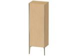 Duravit XViu Halbhochschrank XV1326RB130 50x36x133cm, champagner matt, Tür rechts, Eiche natur