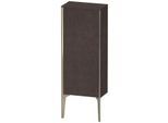Duravit XViu Halbhochschrank XV1305LB172 40x24x89cm, champagner matt, Tür links, eiche dunkel gebürstet