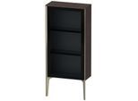 Duravit XViu Halbhochschrank XV1361RB172 50x24x89cm, Glastür, champagner matt, Tür rechts, eiche dunkel gebürstet