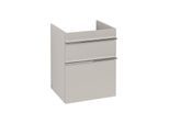 Villeroy und Boch Venticello Waschtisch-Unterschrank A92201VK 46,6 x 59 x 42,5 cm, Griff Chrom, soft grey