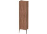 Duravit XViu Hochschrank XV1336LB179 50x36x177cm, champagner matt, Tür links, nussbaum natur