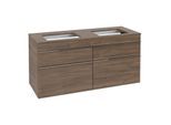 Villeroy und Boch Venticello Waschtisch-Unterschrank A94401VH 125,7 x 60,6 x 50,2 cm, Griff Chrom, arizona oak