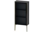 Duravit XViu Halbhochschrank XV1361RB149 50x24x89cm, Glastür, champagner matt, Tür rechts, graphit matt
