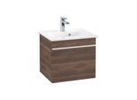 Villeroy und Boch Venticello Waschtisch-Unterschrank A93102VH 46,6 x 42 x 42,6 cm, Griff White, arizona oak