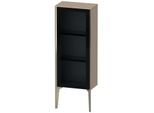 Duravit XViu Halbhochschrank XV1360RB175 40x24x89cm, Glastür, champagner matt, Tür rechts, leinen