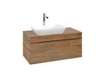 Villeroy und Boch Venticello Waschtisch-Unterschrank A94705RH 95,7x43,6x50,2cm, Waschtisch links, Griff Copper, Kansas Oak