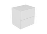 Keuco Edition 11 Sideboard 31323270000 70 x 70 x 53,5 cm, Glas satiniert, Lack Weiss