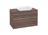 Villeroy und Boch Venticello Waschtisch-Unterschrank A94101VH 95,7 x 60,6 x 50,2 cm, Waschtisch mittig, Griff Chrom, arizona oak