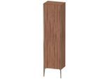 Duravit XViu Hochschrank XV1336RB179 50x36x177cm, champagner matt, Tür rechts, nussbaum natur