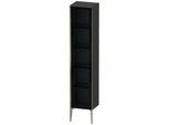 Duravit XViu Hochschrank XV1375LB180 40x36x177cm, Glastür, champagner matt, Tür links, graphit supermatt