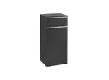 Villeroy und Boch Venticello Seitenschrank A95002PD 40,4 x 86,6 x 37,2 cm, links, Griff White, Black Matt Lacquer