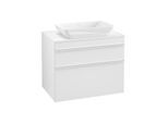 Villeroy und Boch Venticello Waschtisch-Unterschrank A94002MS 75,7 x 60,6 x 50,2 cm, Griff White, White Matt