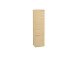 Villeroy und Boch Venticello Hochschrank A95115VJ 40,4 x 154,6 x 37,2 cm, rechts, Griff Copper, nordic oak