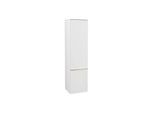 Villeroy und Boch Venticello Hochschrank A95105DH 40,4 x 154,6 x 37,2 cm, links, Griff Copper, Glossy White
