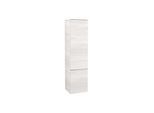 Villeroy und Boch Venticello Hochschrank A95111E8 40,4 x 154,6 x 37,2 cm, rechts, Griff Chrom, White Wood