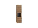 Villeroy und Boch Venticello Hochschrank A95215RH 40,4x154,6x37,2cm, rechts, Griff Copper, Kansas Oak