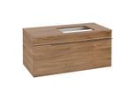 Villeroy und Boch Venticello Waschtisch-Unterschrank A94801RH 95,7x43,6x50,2cm, Waschtisch rechts, Griff Chrom, Kansas Oak