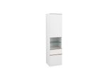 Villeroy und Boch Venticello Hochschrank A95205MS 40,4 x 154,6 x 37,2 cm, links, Griff Copper, White Matt