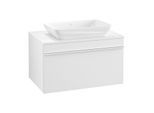 Villeroy und Boch Venticello Waschtisch-Unterschrank A94502MS 75,7 x 43,6 x 50,2 cm, Griff White, White Matt