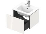 Duravit L-Cube Waschtisch-Unterschrank LC611802222 52x39,1x40cm, 1 Auszug, wandhängend, weiß hochglanz