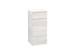 Villeroy und Boch Venticello Seitenschrank A95002E8 40,4 x 86,6 x 37,2 cm, links, Griff White, White Wood