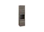 Villeroy und Boch Venticello Hochschrank A95202RK 40,4x154,6x37,2cm, links, Griff White, Stone Oak