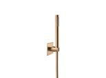Herzbach Design iX PVD Wannenset 21.914100.2.39 Copper Steel, mit Konushalter, Brauseschlauch 1.600mm