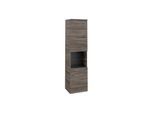Villeroy und Boch Venticello Hochschrank A95201RK 40,4x154,6x37,2cm, links, Griff Chrom, Stone Oak